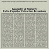 the album cover for Earth X Black Noi$E - Geometry Of Murder: Extra Capsular Extraction