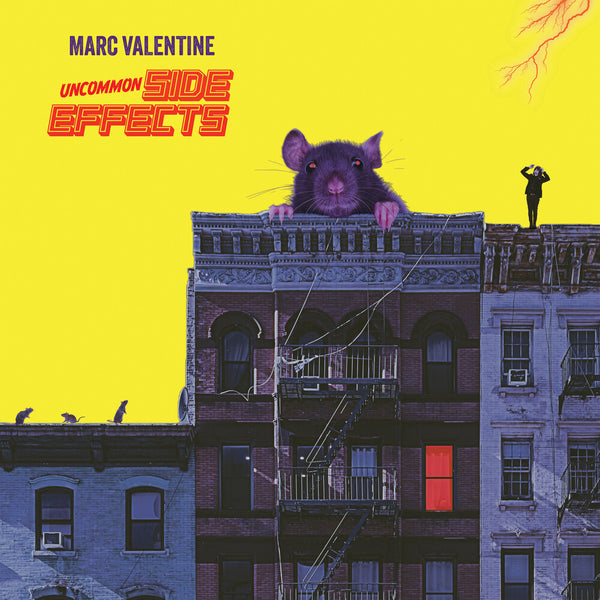 the album cover for Marc Valentine - Uncommon Side Effects