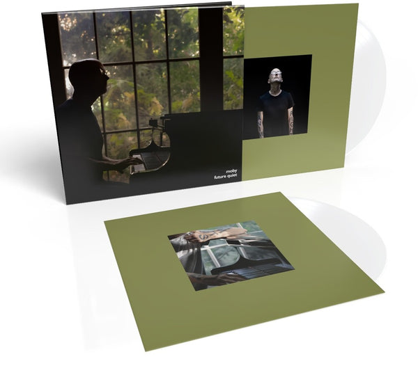 the album cover for Moby - Future Quiet [Transparent]