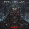 the album cover for Powerrage - Beast - Marble [Colored Vinyl]