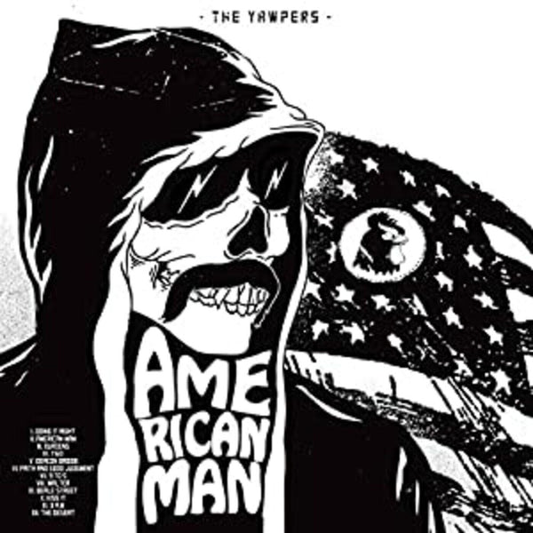 the album cover for Yawpers - American Man - Red [Colored Vinyl] (Post) (Red)