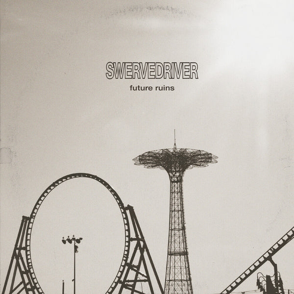 the album cover for Swervedriver - Future Ruins - Baby Blue (Blue) [Colored Vinyl]