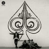 the album cover for Butch Walker  & The Black Widows - Spade - Gold Black Ice (Blk) [Colored Vinyl] (Gol)