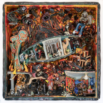 the album cover for Unknown Artist - POMPEII // UTILITY [Black Vinyl]
