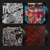 the album cover for Abhorrence - Maggots: Original Artyfacts From The First Finnish