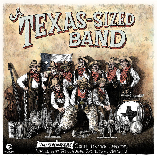 the album cover for Joymakers - Texas-Sized Band