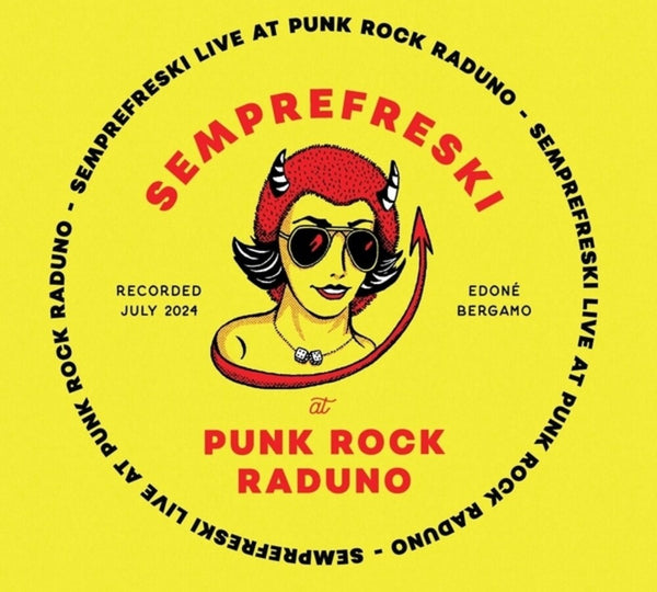 the album cover for Semprefreski - Live At Punkrock Raduno 13th July 2024 [Colored Vinyl]