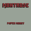 the album cover for Montrose - Paper Money Featuring Sammy Hagar [Clear Vinyl] (Grn)