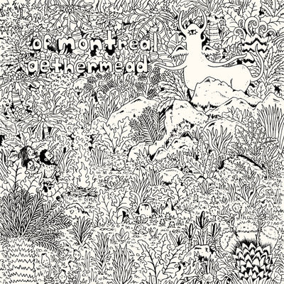 the album cover for Of Montreal - Aethermead [Clear Vinyl] (Gate) [Download Included]