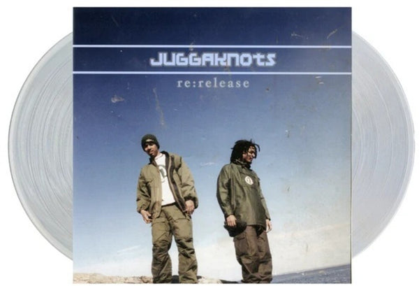 the album cover for Juggaknots - Re: Release: Clear Blue Skies (Bonus Tracks)