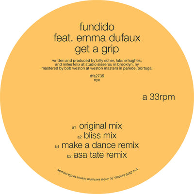 the album cover for Fundido - Get A Grip