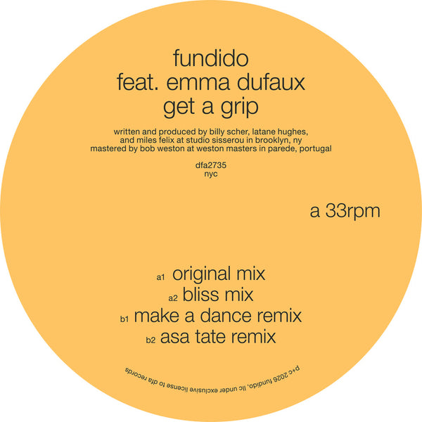 the album cover for Fundido - Get A Grip