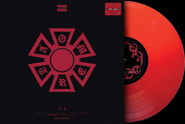 the album cover for J Balvin & Ryan Castro - OMERTA [Red]