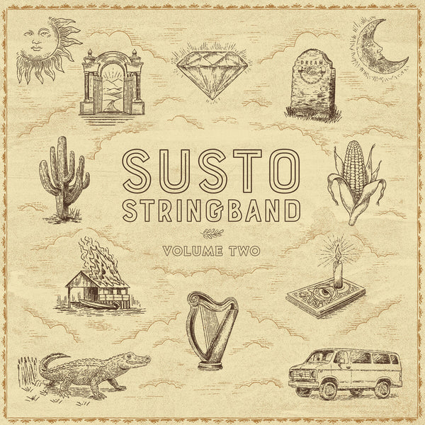 the album cover for SUSTO - Susto Stringband - Volume 2