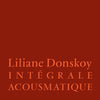 the album cover for Liliane Donskoy - Integrale Acousmatique
