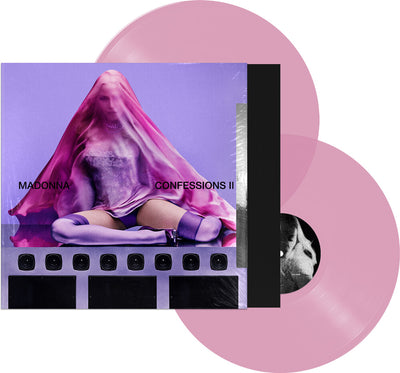 the album cover for Madonna - CONFESSIONS II [Translucent Pink Vinyl - Expanded]