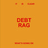 the album cover for Debt Rag - It Is Clear What's Going On - Beige (Beig) [Colored Vinyl]