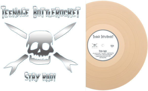 the album cover for Teenage Bottlerocket - Stay Rad [Beer Color]