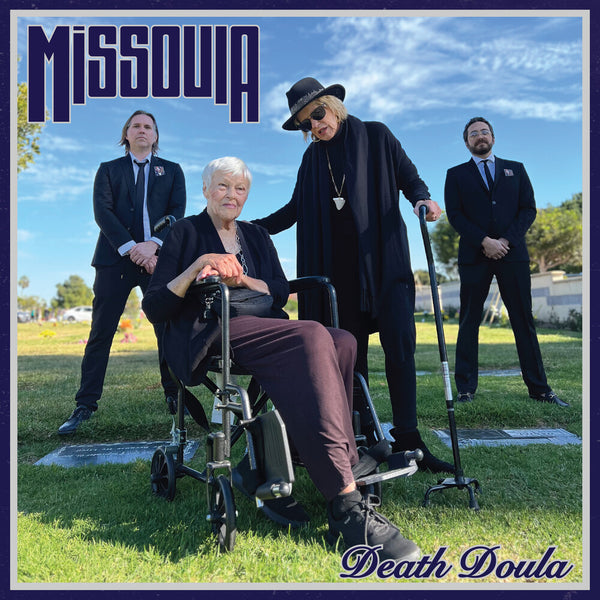 the album cover for Missoula - Death Doula - White [Colored Vinyl] (Wht)