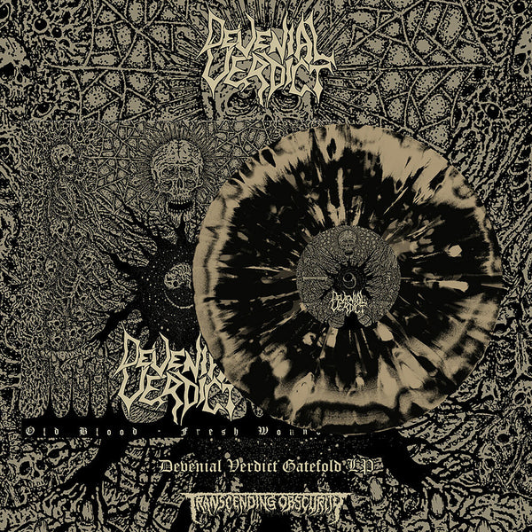 the album cover for Devenial Verdict - Old Blood: Fresh Wounds