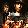 the album cover for Mobb Deep - Infinite [Marvel Legend Has It Series Marble]