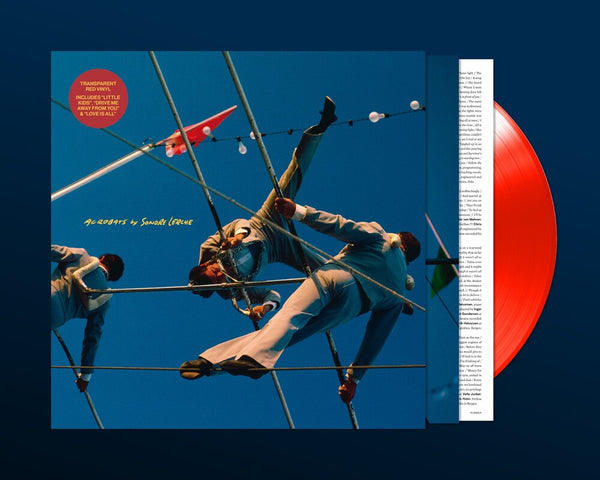 the album cover for Sondre Lerche - Acrobats [Colored Vinyl] (Red)