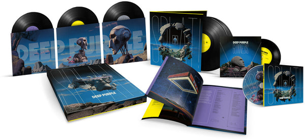 the album cover for Deep Purple - Splat! (2LP + 1CD + 3 10" + 1 7")