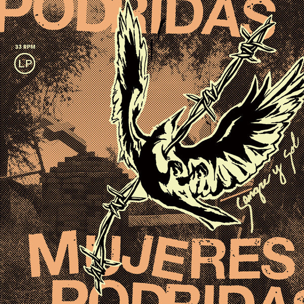 the album cover for Mujeres Podridas - Sangre Y Sol