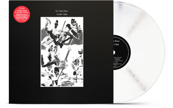 the album cover for Gentle Giant - In A Glass House (2026 Remix & Remaster) [Clear]