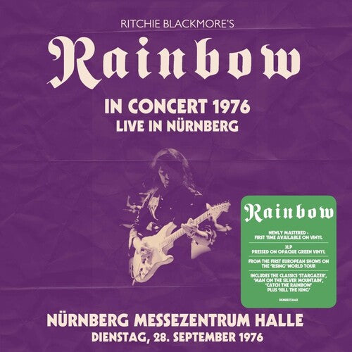 Ritchie Blackmore  / Rainbow - Live In Nurnberg 1976: Messezentrum Halle 28.9.76 - Pale Blue Dot Records