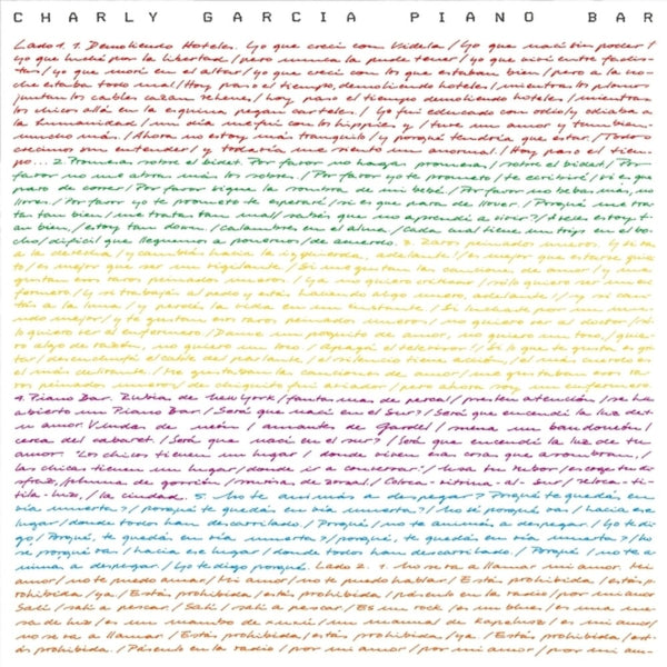 the album cover for Charly Garcia - Piano Bar