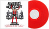 the album cover for Fat Mike - Rotten to the Score: The 40 Years of Fuckin' Up Original Score  [Transparent Red with Silver Glitter ]