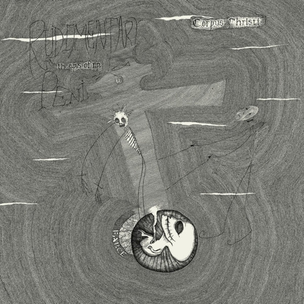 the album cover for Rudimentary Peni - E.p's of R.p
