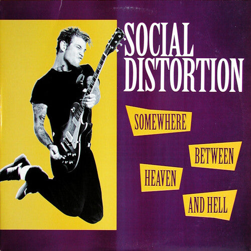 Social Distortion - Somewhere Between Heaven & Hell [Yellow 180g - Numbered] - Pale Blue Dot Records
