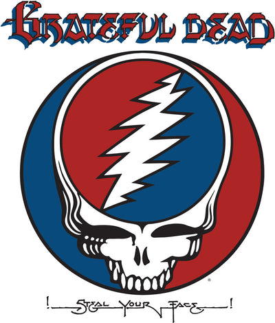 the album cover for Grateful Dead - Steal Your Face (spirit of '76) (grateful & Stealie Blue Vinyl) (brick & Mortar Exclusive)