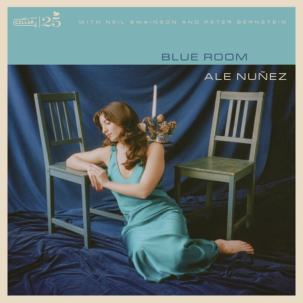 the album cover for Ale Nunez - Blue Room