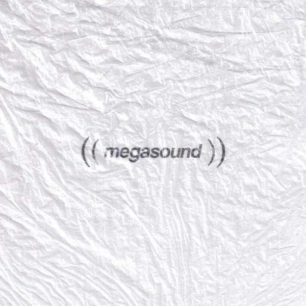 the album cover for Megasound - Megasound - Black & White Splatter (Blk) [Colored Vinyl]