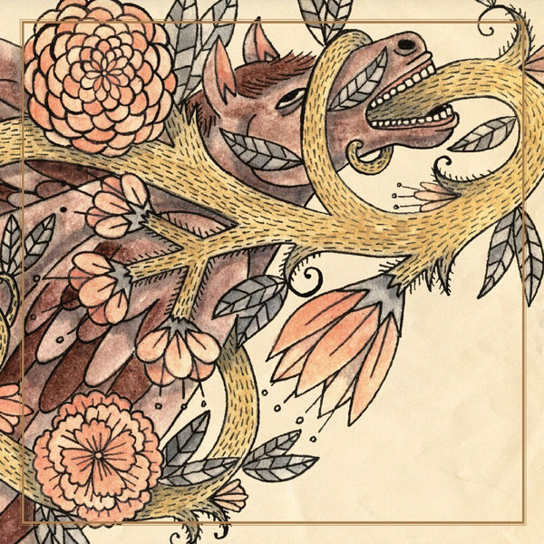 the album cover for Horse Feathers - Words Are Dead - (Deluxe Edition) [Deluxe] [Reissue]