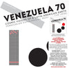 the album cover for Soul Jazz Records Presents - Venezuela 70: Cosmic Visions of Latin American Earth - Experimental in the 1970s (silver Vinyl/2lp)