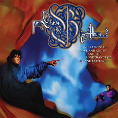 the album cover for P.M. Dawn - Bliss Album...? (galaxy Blue Vinyl/limited Edition)