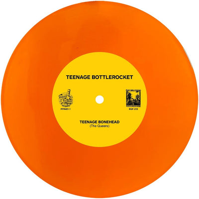 the album cover for Teenage Bottlerocket & the Queers - Split Single