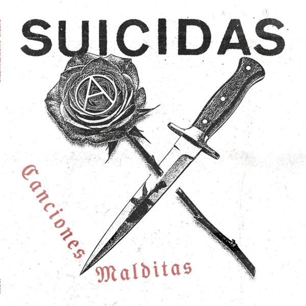 the album cover for Suicidas - Canciones Malditas