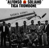 the album cover for Alfonso Soliano - Tiga Trombone