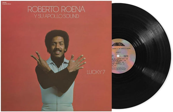 the album cover for Roberto Roena Y Su Apollo Sound - Lucky 7 [180g Black with tip-on jacket]