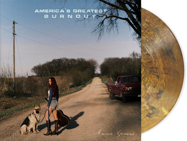 the album cover for Anna Graves - America's Greatest Burnout