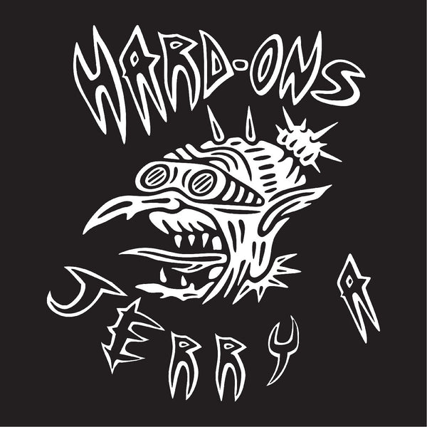 the album cover for Hard-Ons / Jerry A. - Hard-Ons/Jerry A. [Blue]