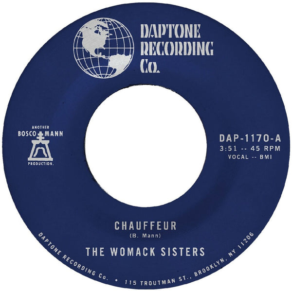 the album cover for Womack Sisters - Chauffeur/chauffeur
