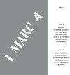 the album cover for I Marc 4 - Silver Music