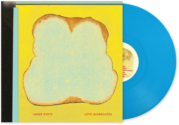 the album cover for Asher White - Love Aggregates [Colored Vinyl] (Trq)