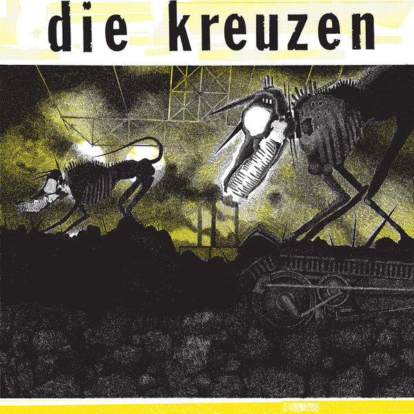 the album cover for Die Kreuzen - Die Kreuzen - Yellow [Colored Vinyl] (Ylw)